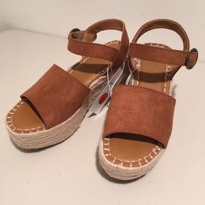 Espadrilles Sandals, Size 11